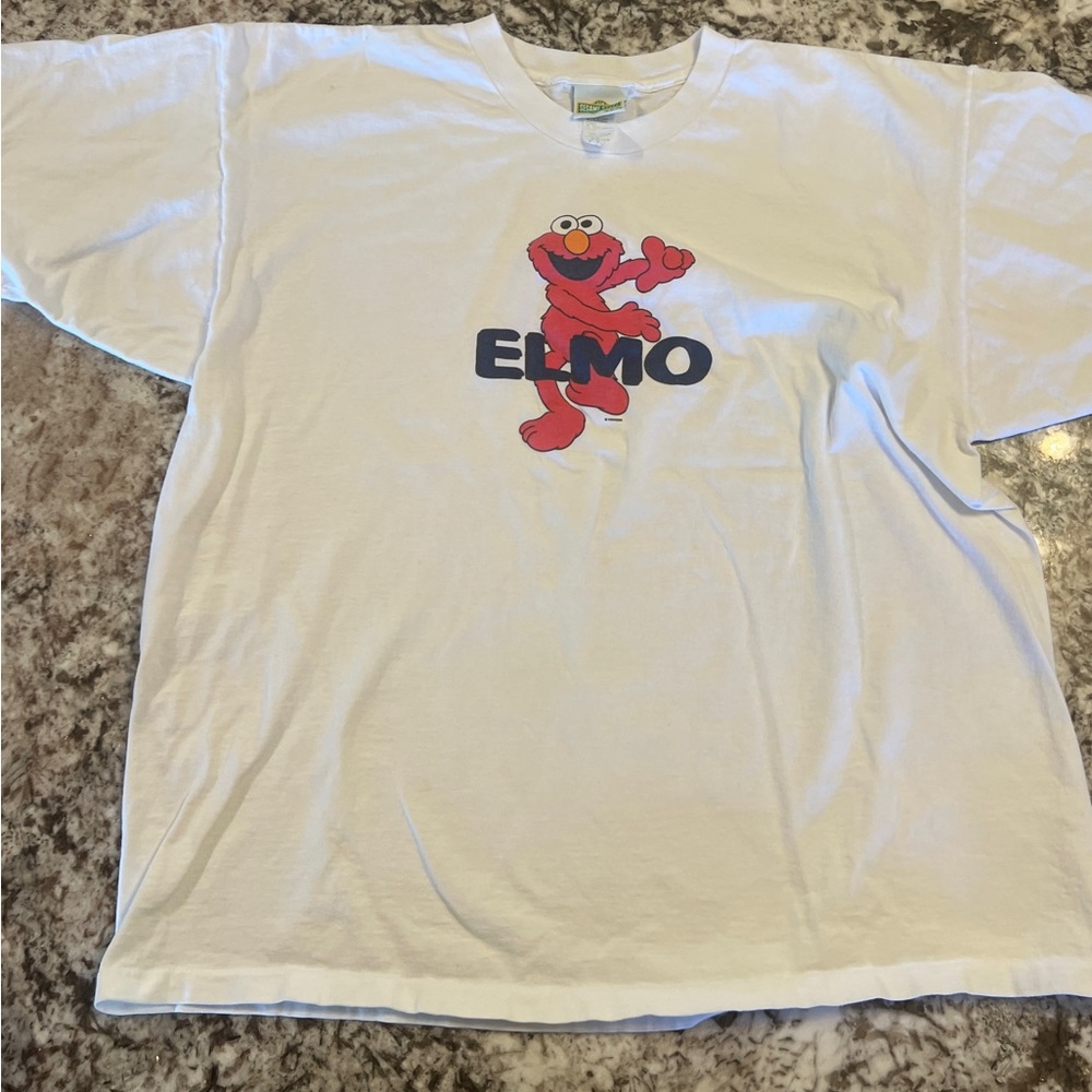 XL Vintage 90s Elmo Sesame Street General Store USA T Shirt Henson single stitch